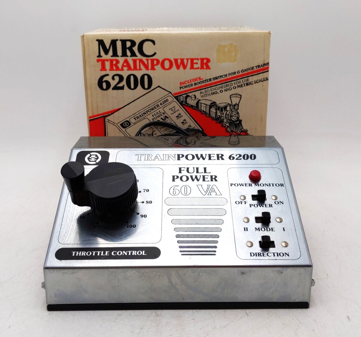 MRC 6200 Trainpower Power Pack (Silver) EX/Box