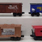 K-Line/Lionel O Gauge Assorted Freight Cars- #6113/9755/6216/7515 [4] EX