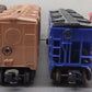 K-Line/Lionel O Gauge Assorted Freight Cars- #6113/9755/6216/7515 [4] EX