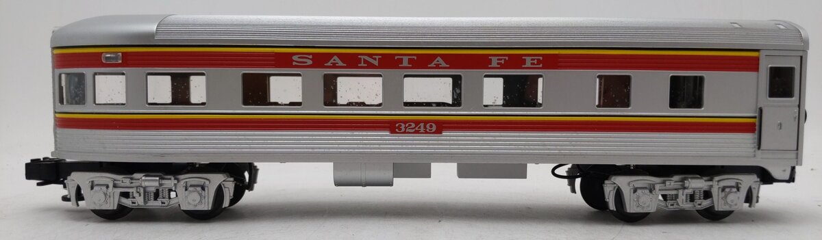 Lionel 6-29094 O Gauge Santa Fe Streamlined Observation Car #3249 EX