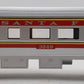 Lionel 6-29094 O Gauge Santa Fe Streamlined Observation Car #3249 EX