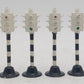 Dinky Vintage Metal 4-Way Traffic Signal [6] VG