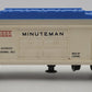 Lionel 3665 Vintage O Minuteman Missile Launching Car W/ Light Blue Roof VG