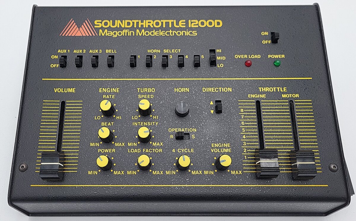 Magoffin Modelectronics, Inc. Vintage Soundthrottle 1200D Control LN