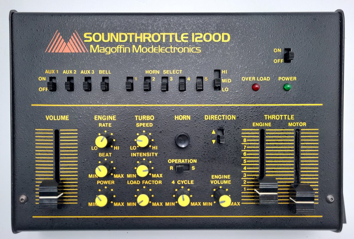 Magoffin Modelectronics, Inc. Vintage Soundthrottle 1200D Control LN