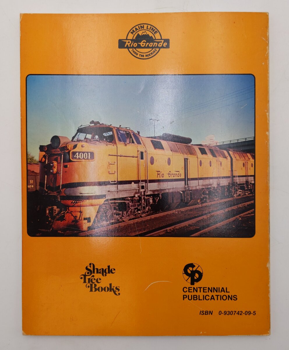 Rio Grande Diesels: A Pictorial History Vol. 2 Paperback Book By Joseph Strapac VG
