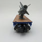 Menards 279-4490 O Scale US Airforce Flatcar w/ 2 Rockets #4121 EX