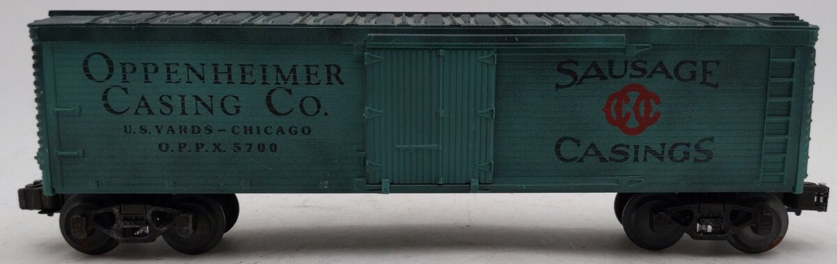 Lionel 6-5700 O Gauge Oppenheimer Woodside Reefer VG