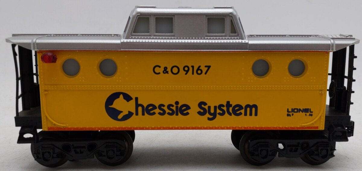 Lionel 6-9167 O-Gauge Chessie System N5C Illuminated Caboose #9167 EX