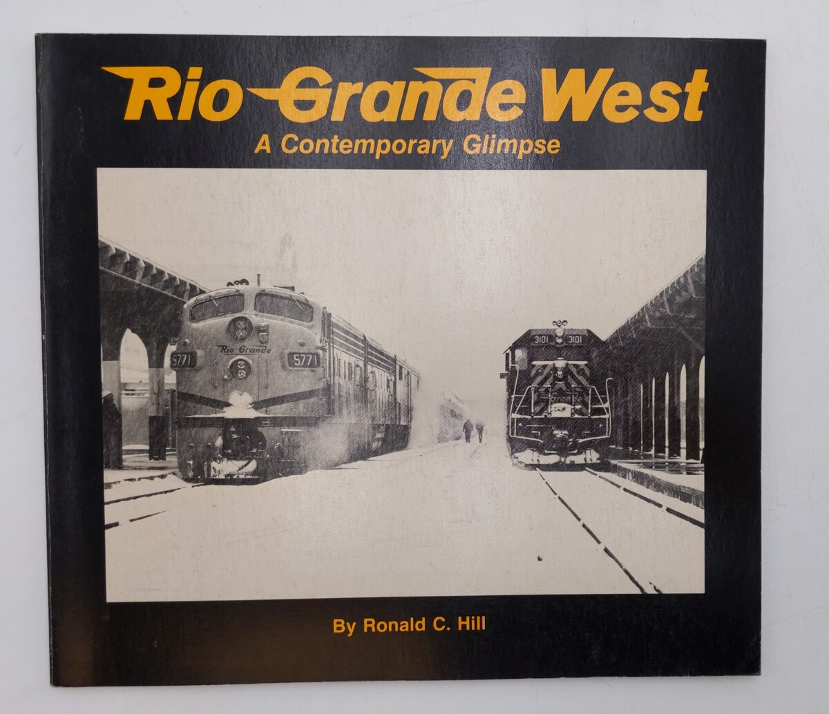 Rio Grande West A Contemporary Glimpse Paperback Book By Ronald C. Hill EX