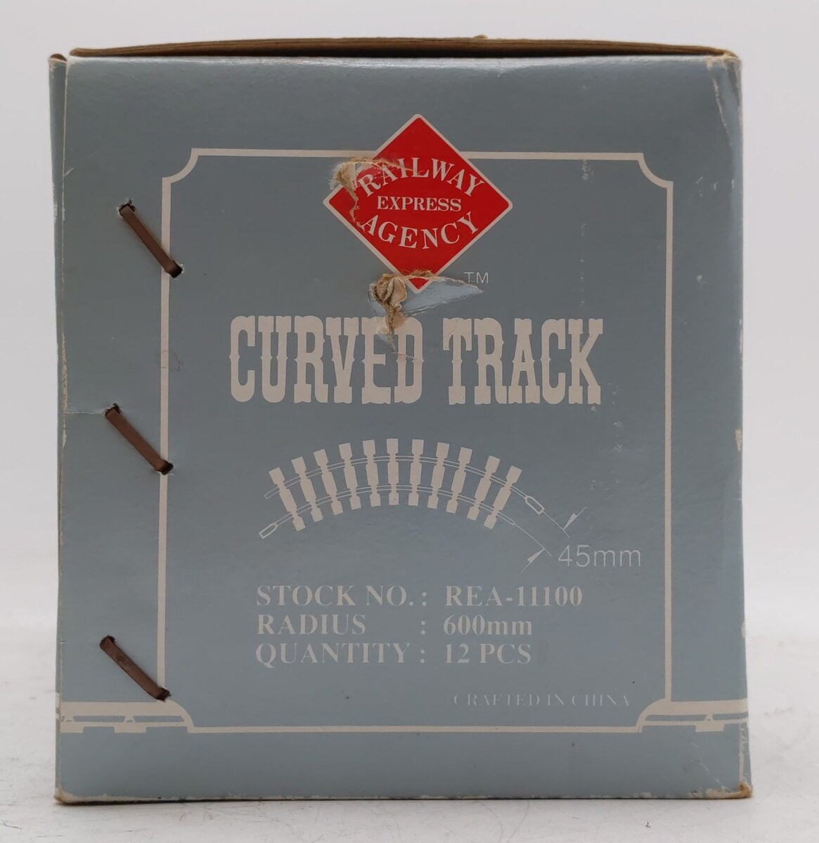 Aristo-Craft 11100 G Gauge Euro Brass 4 Ft. Diameter Curved Track (12) VG/Box