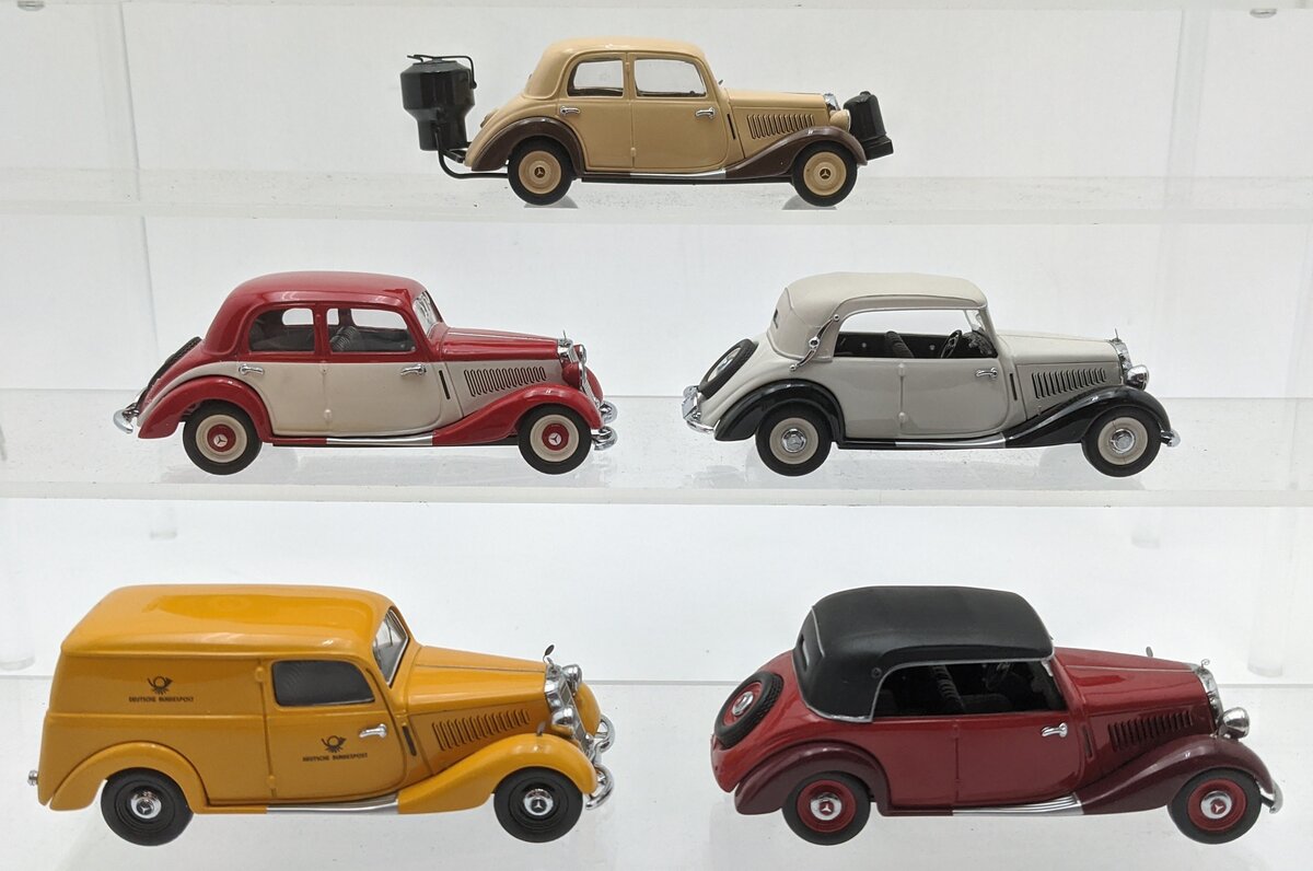 Schuco 1:43 Diecast Assorted Mercedes 170V Cars [5] VG