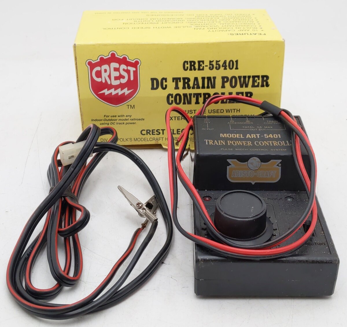 Crest 55401 G Scale 10 Amp Control Pack Adapter VG/Box