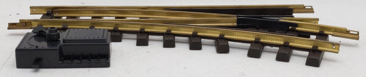 Aristo-Craft 11200 G Euro Brass Right Hand Manual Switch Turnout EX/Box