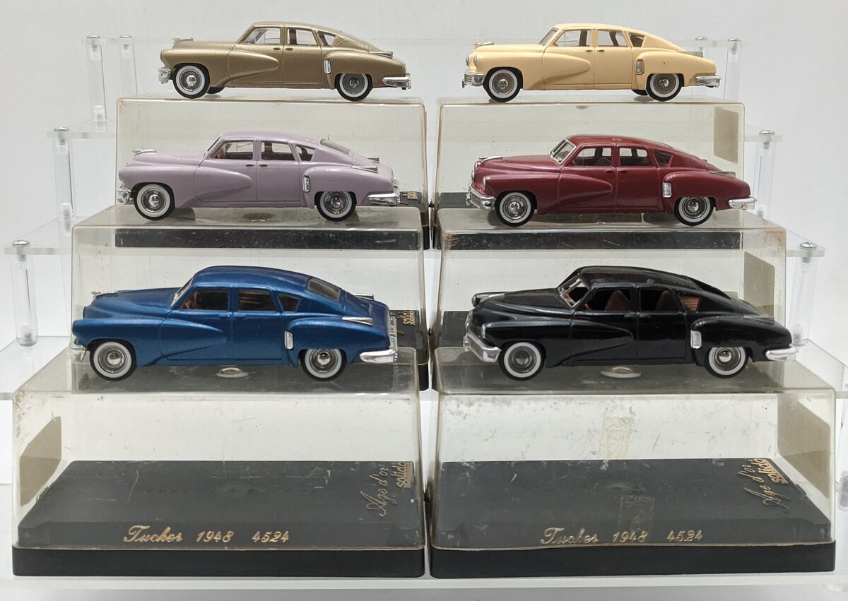 Solido 1:43 Diecast 1948 Tucker Cars (6) VG