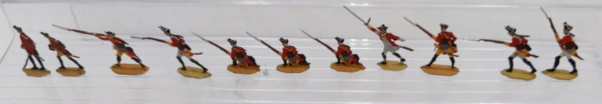 Kieler Zinnfiguren British Flat Lead Figures [38] EX/Box
