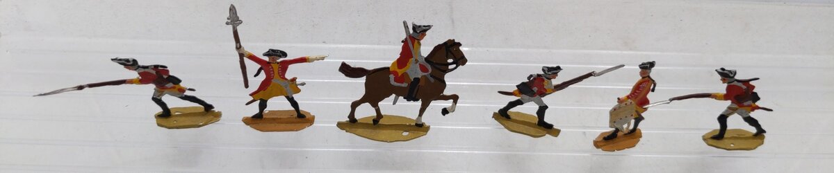 Kieler Zinnfiguren British Flat Lead Figures [38] EX/Box