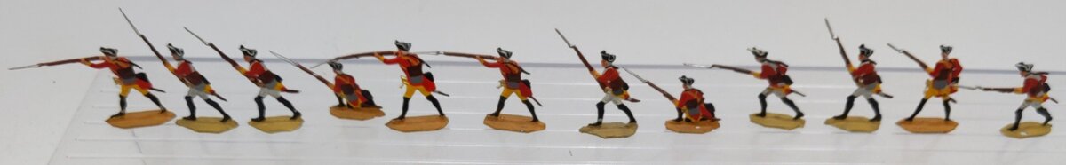 Kieler Zinnfiguren British Flat Lead Figures [38] EX/Box