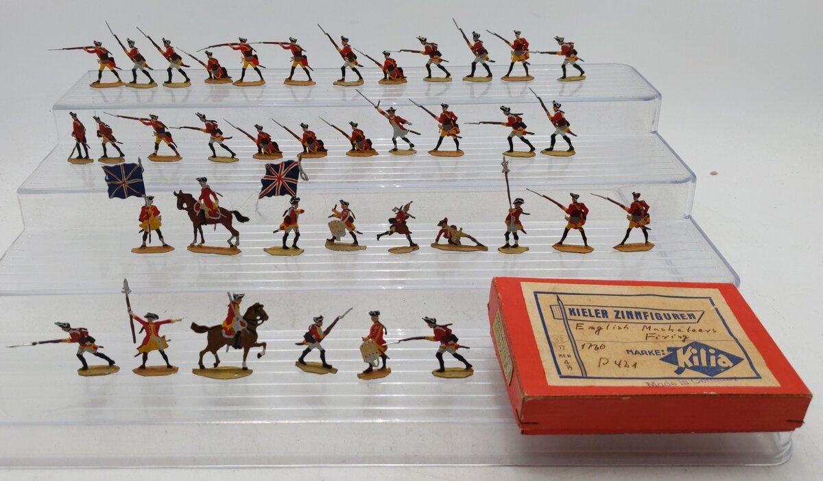 Kieler Zinnfiguren British Flat Lead Figures [38] EX/Box