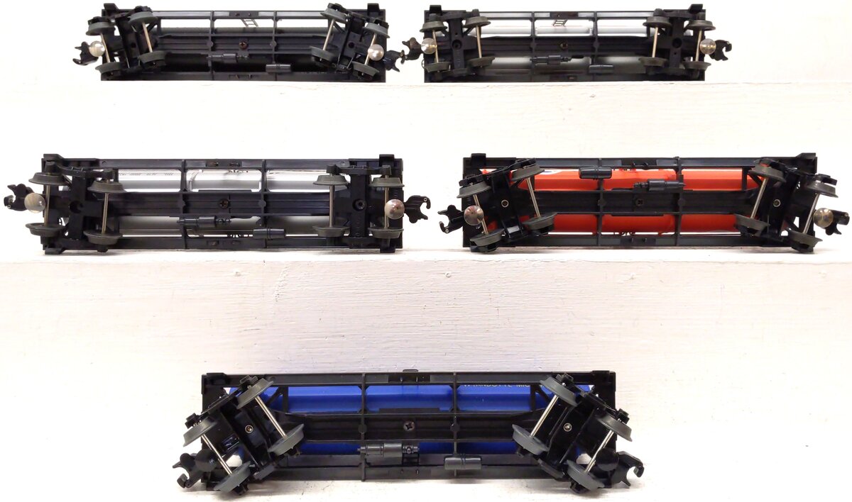 Lionel O Gauge Tank Cars: 6313, 9279, 16124, 19601, 19602 [5] LN/Box