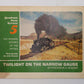 Twilight On The Narrow Gauge Paperback Book By Frederick A. Kramer VG