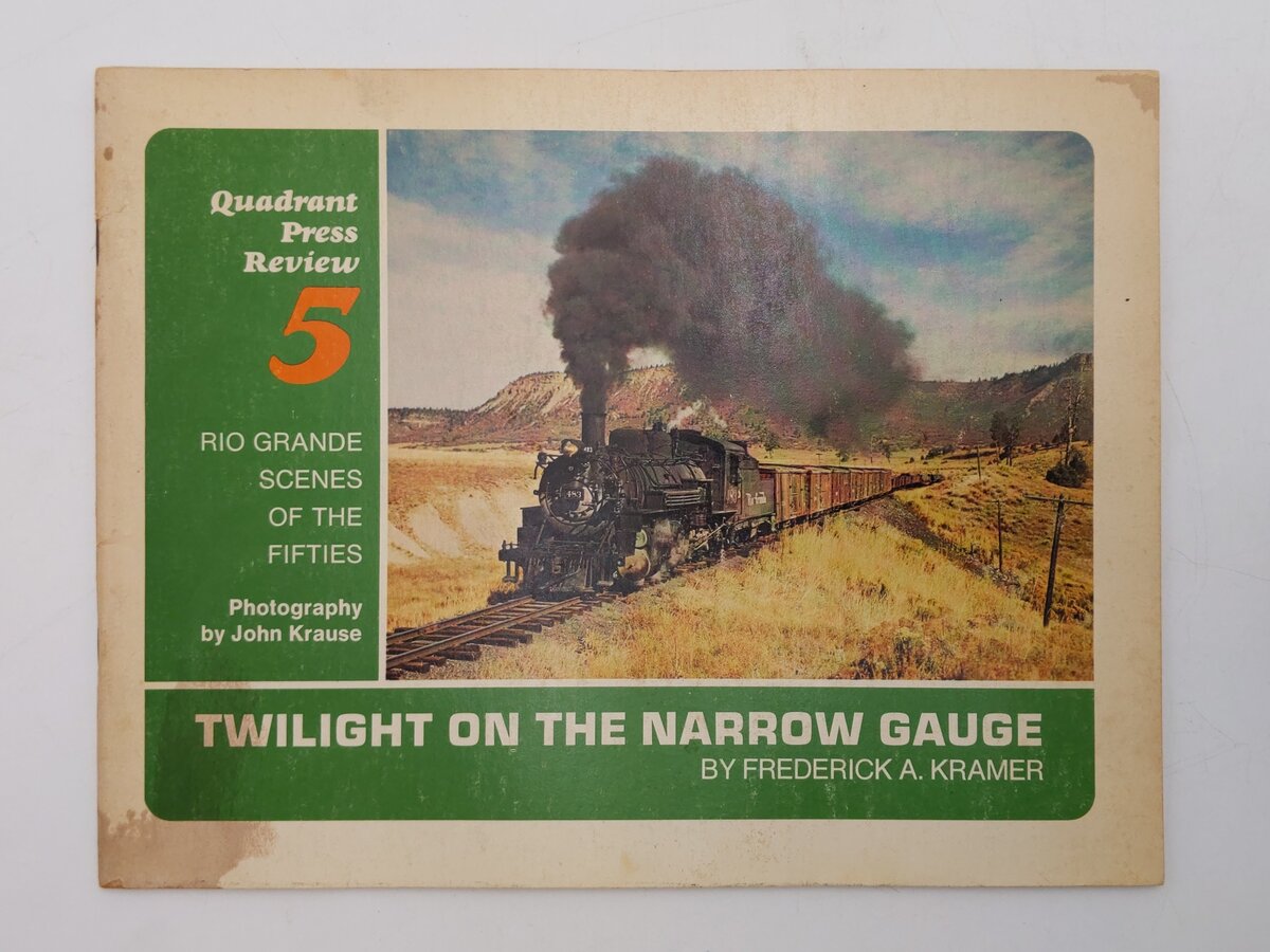 Twilight On The Narrow Gauge Paperback Book By Frederick A. Kramer VG