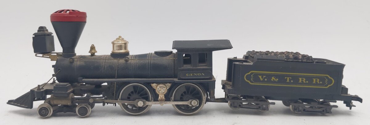 Rivarossi 5416 HO Virginia and Truckee 4-4-0 Genoa Steam Locomotive and Tender VG