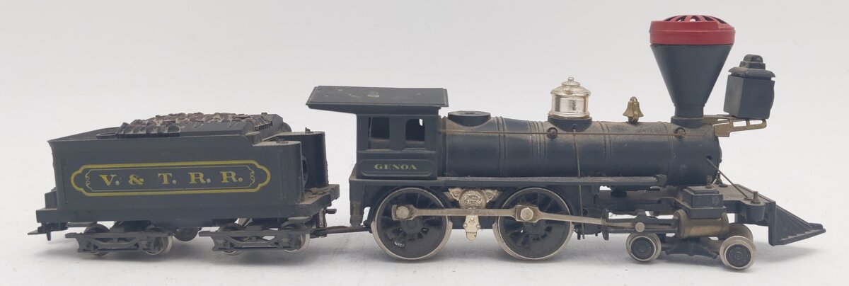 Rivarossi 5416 HO Virginia and Truckee 4-4-0 Genoa Steam Locomotive and Tender VG
