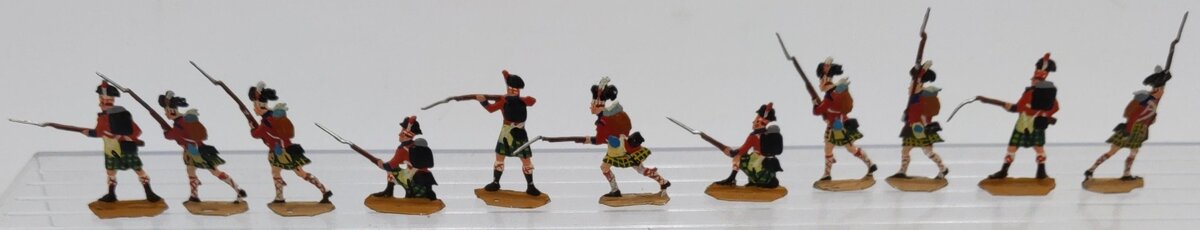 Kieler Zinnfiguren British Flat Lead Figures [35] VG/Box