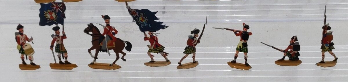 Kieler Zinnfiguren British Flat Lead Figures [35] VG/Box