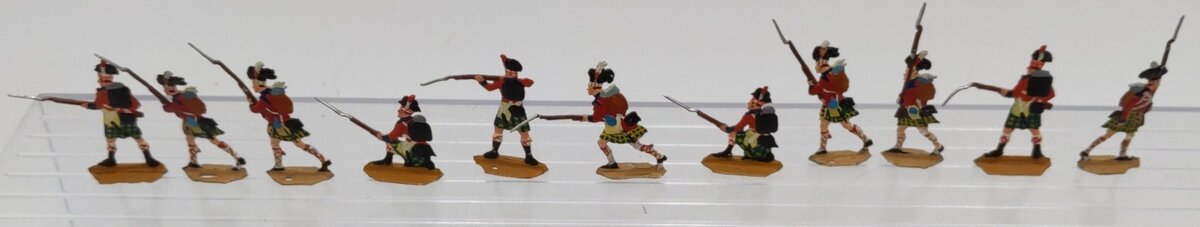 Kieler Zinnfiguren British Flat Lead Figures [35] VG/Box