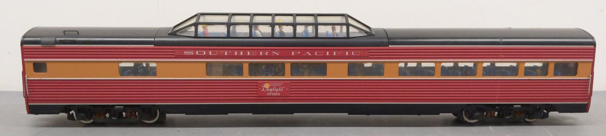 USA Trains 31096 G Southern Pacific Daylight Vista Dome Car #1 VG