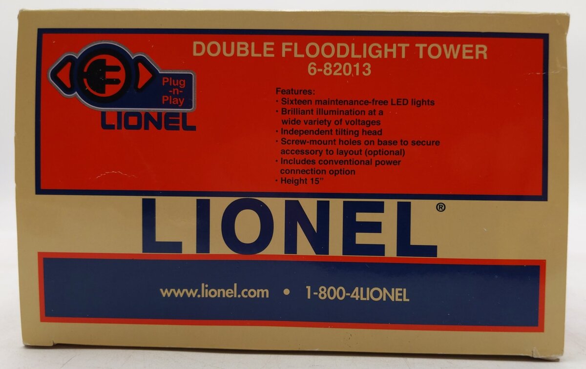 Lionel 6-82013 O Double Floodlight Tower LN/Box
