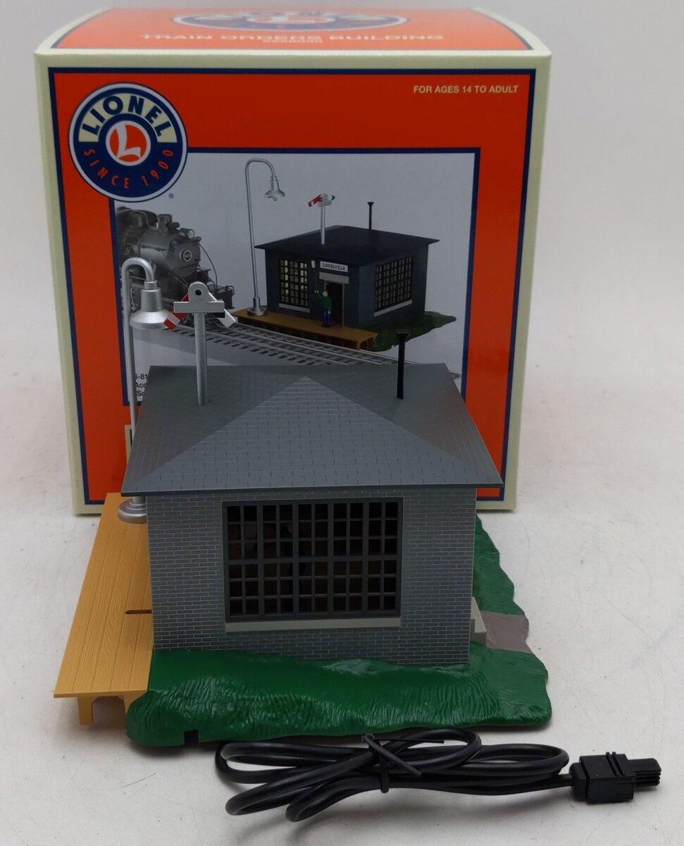 Lionel 2229030 O Plug-Expand-Play Train Orders Building LN/Box