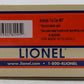 Lionel 6-82095 O Amtrak Tie Work Car #67 LN/Box