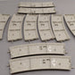 Lionel 6-12056 FasTrack O60 Curved Track Lot [10] VG