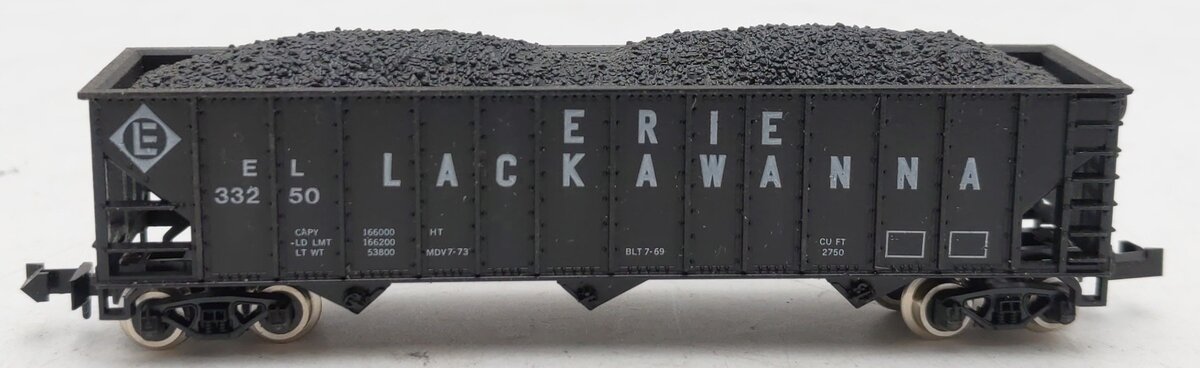 Atlas 3270 N Erie Lackawanna 90 Ton Hopper Car #33250 EX/Box