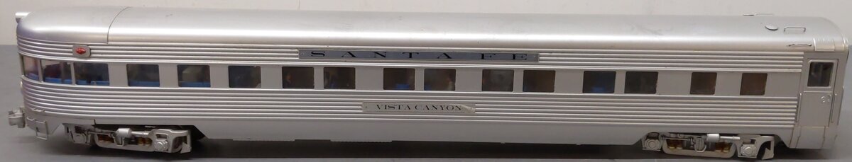 USA Trains R31000 G Santa Fe "Vista Canyon" Corrugated Aluminum Observation Car/Box