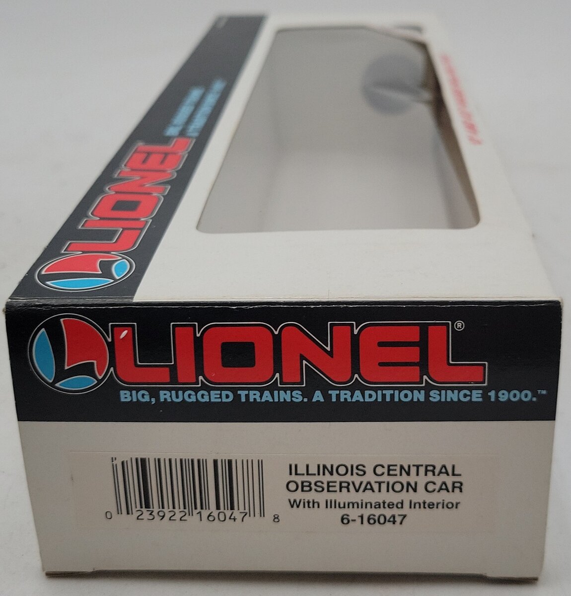 Lionel 6-16047 O Gauge Illinois Central Observation Car NIB