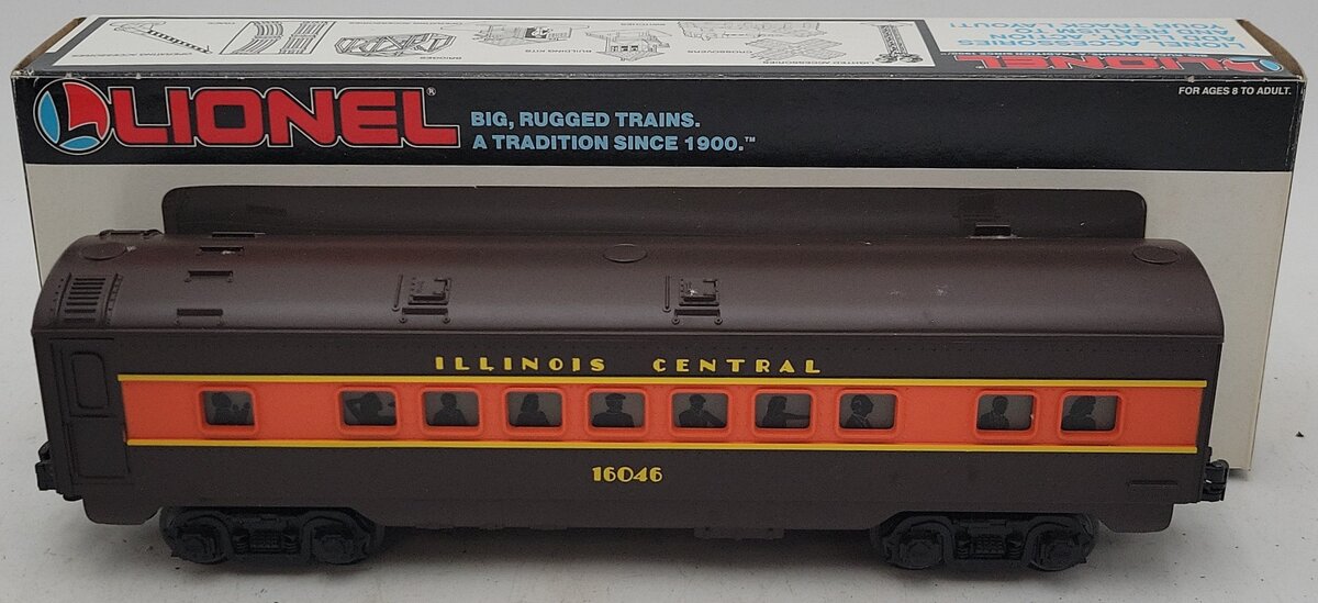 Lionel 6-16046 O Gauge Illinois Central Passenger Car NIB