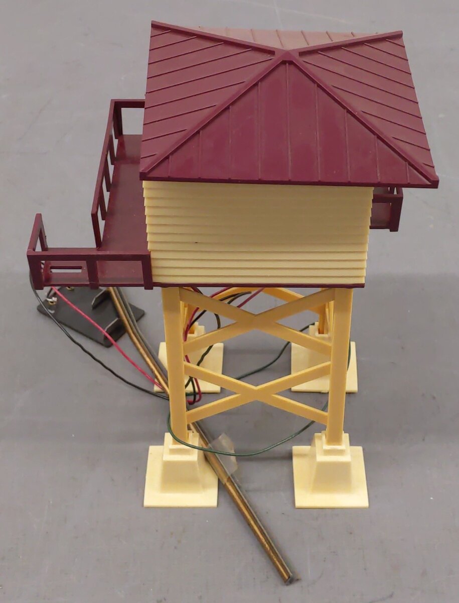 Marx 2940 Vintage O Lighted Switchman‘s Tower VG/Box