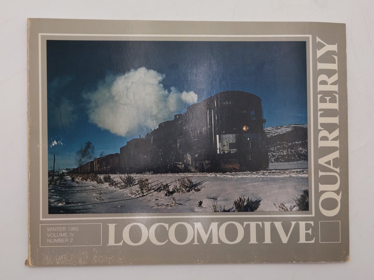 Locomotive Quarterly 1980 Winter Vol 4 #2 Paperback Book By Jack W. Jarrell VG