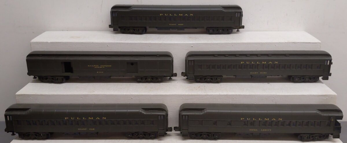 MTH 20-4020 New York Central 70' Pullman Madison Passenger Car Set EX