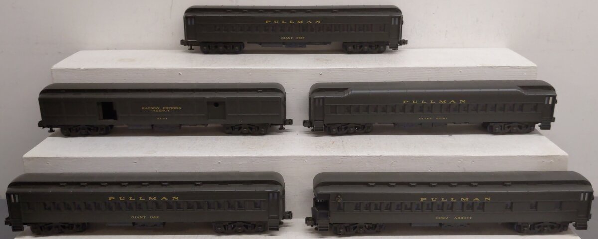 MTH 20-4020 New York Central 70' Pullman Madison Passenger Car Set EX