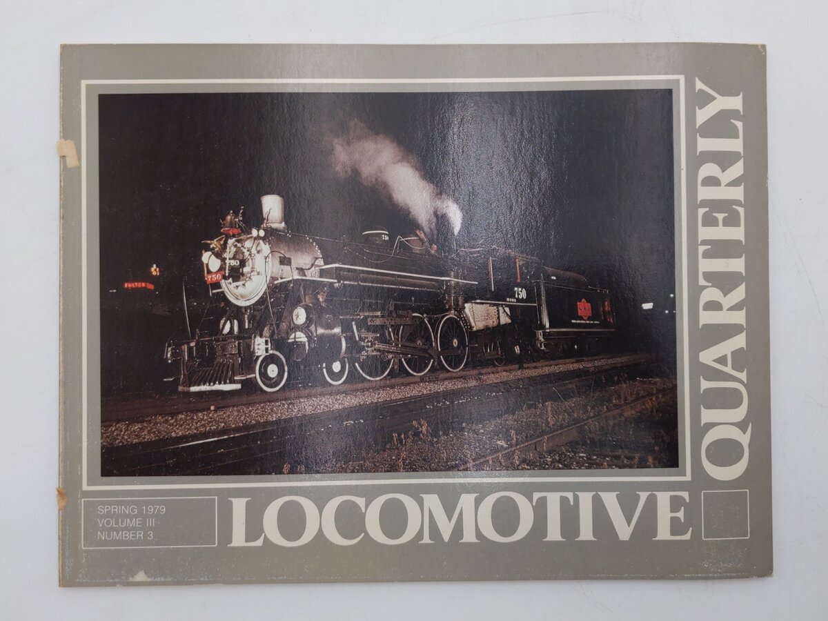 Locomotive Quarterly 1979 Spring Vol 3 #3 Paperback Book By Jack W. Jarrell VG
