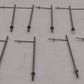 Pittman O Vintage Erect a Wire Trolly Poles [14] VG