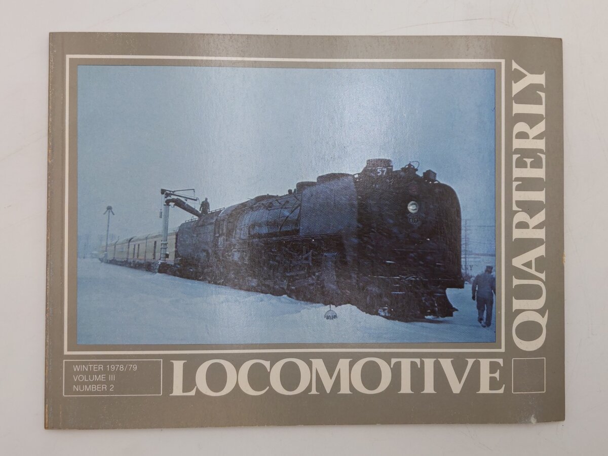 Locomotive Quarterly 1978 -1979 Winter Vol 3 #2 Paperback Book By Jack W Jarrell VG
