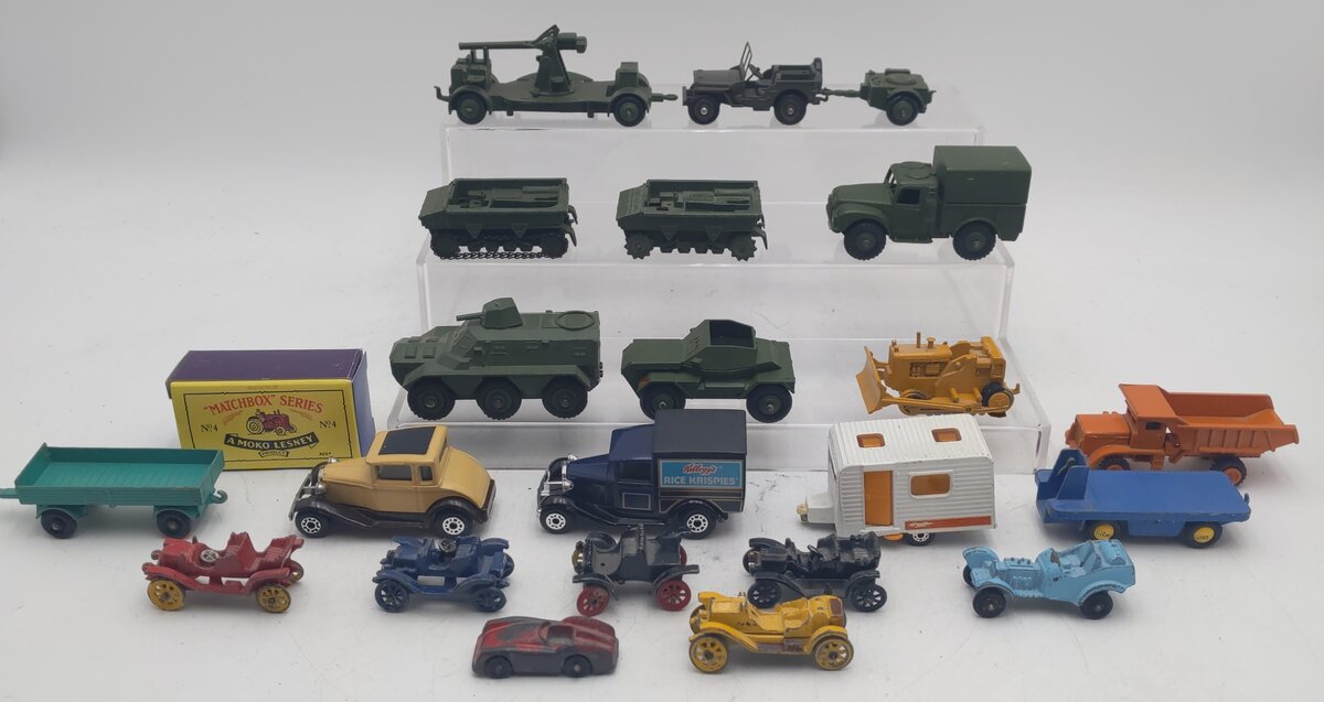 Dinky Toys, Matchbox, Vilmer & Other Die-Cast Vehicles [23] VG