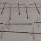 Pittman O Vintage Erect a Wire Trolly Poles [22] VG