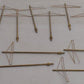 Pittman O Vintage Erect a Wire Trolly Poles [22] VG